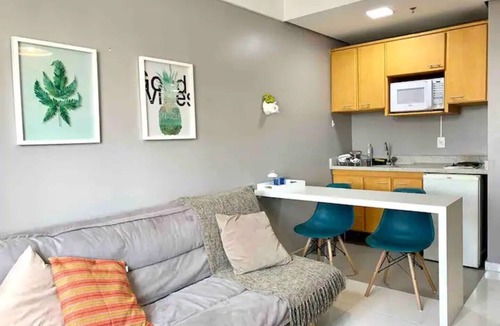 Alphaville Industrial Apartment | One Bedroom Apt in Alphaville with Wi-Fi and AC