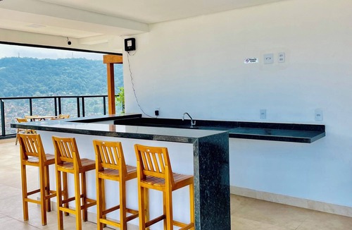 Jardim Belmar Apartment | Lindo Apartamento Vista MAR 600 Metros DA Praia