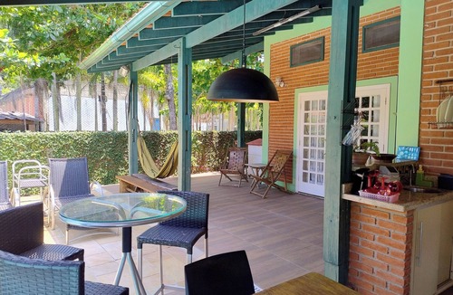 Guaruja House | Casa Albamar – Swimming pool, barbecue, comfort and security surrounded by nature
