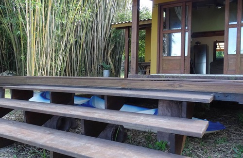Florianopolis House | Delightful house on land with 5 beaches! Feet in the sand and peace!