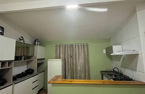 Mogi das Cruzes House | Studio flat with kitchen in central area with air conditioning and garage
