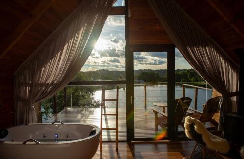 Nova Petropolis Ski Chalet | Cabana Água - Hidro, Café da Manhã, Vista para o lago