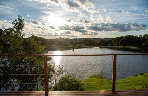Nova Petropolis Ski Chalet | Cabana Água - Hidro, Café da Manhã, Vista para o lago