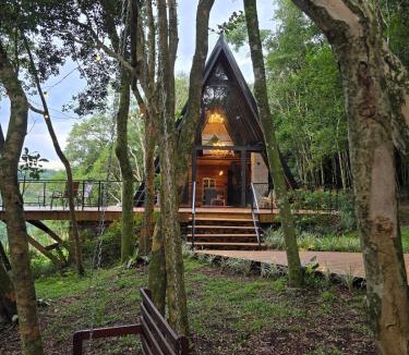 Caxias do Sul Ski Chalet | Cabana Bordô - Privacidade e Natureza na Serra Gaúcha