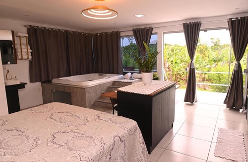 Santa Rosa House | Cabana Horizonte Azul com Hidro e Churrasqueira
