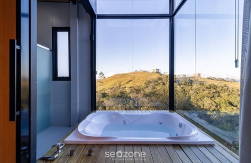 Anitapolis Apartment | Cabana jacuzzi e vista montanhas VST031