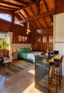 Campo Alegre House | Cabana Rural com Vista Panorâmica das Montanhas