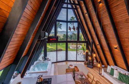 Anitapolis Ski Chalet | Cabanas com banheira na Serra Catarinense