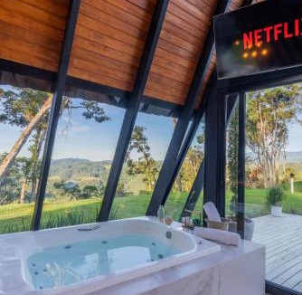 Anitapolis Ski Chalet | Cabanas com banheira na Serra Catarinense