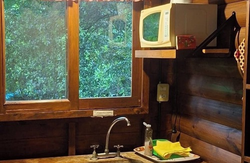 Pilar Centro Cabin | Cabin in a complex with a pool and green areas #C