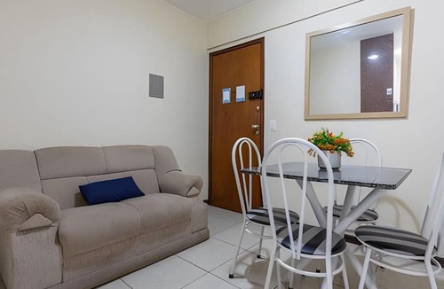 Plano Piloto Apartment | Caribe Center 203 - Studio completo no Sudoeste, com garagem privativa, Wi-Fi rápido, cozinha equipada 7 min da Esplanada - By Hospede Fácil