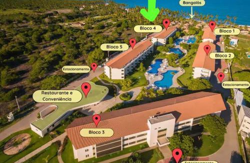 Praia dos Carneiros Apartment | Carneiros Beach Resort - Pé na areia!