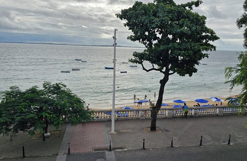 Barra Apartment | Carnival Salvador Bahia Loft facing the wonderful Porto Barra Bela beach with ocean view.