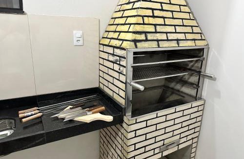 Nova Mutum Apartment | Casa 2 quartos, completa, com churrasqueira e garagem - Villa Bella