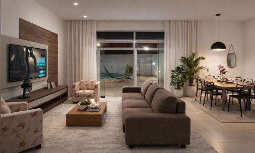Sao Jose de Ribamar House | Casa 5km da litorânea com piscina, 3 quartos, 2 km das praia do Aracagir
