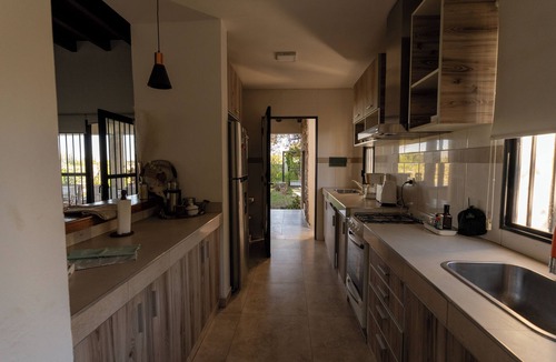 Chacras de Coria House | Casa Andina: Rustic Warmth, Fire Corner and Total Relaxation in Chacras