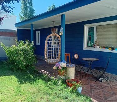 Plottier House | casa azul