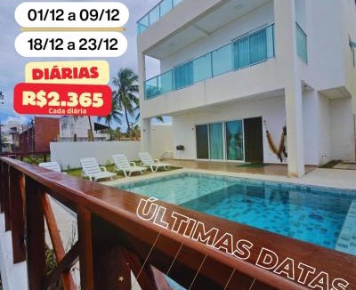 Sao Bento House | Casa Beira Mar com Piscina Maragogi - Amar & Mar