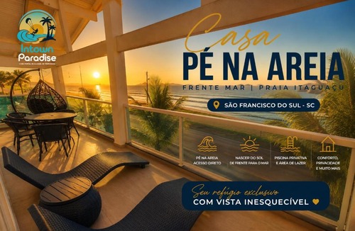 Ubatuba House | Casa Blue - Oceanfront in Itaguacu