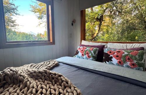 San Martin de los Andes House | Casa Calvé Tiny House en el Bosque con Deck Privado San Martín de los Andes