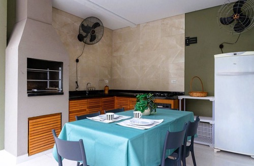 Maresias House | Casa com Área Gourmet a 350m da Praia de Maresias