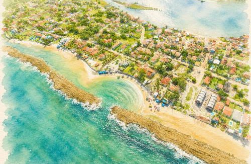 Pontal de Serrambi Apartment | Casa com 2 Suítes - 4 Adultos - 100m do Mar - Praia de Serrambi