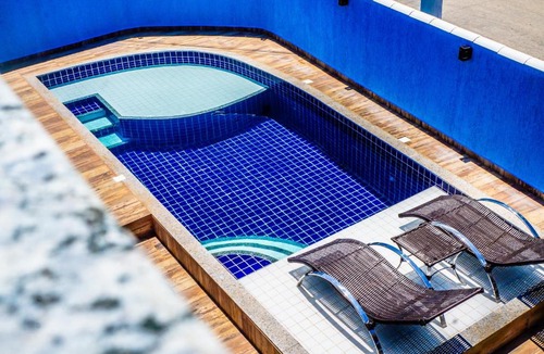 Sao Jose House | Casa com piscina 4 suites Bosque de Geriba