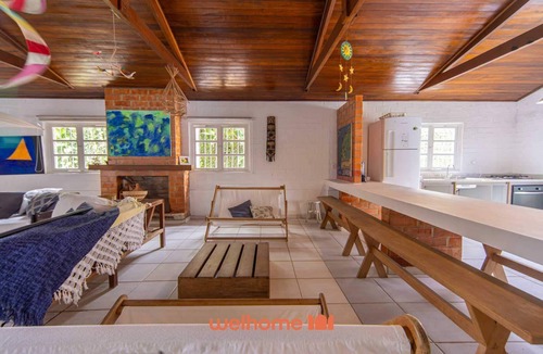 Juquehy House | Casa com piscina em Juquehy a 400m da praia