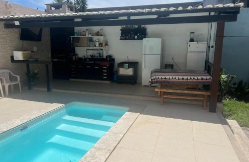 Riviera da Barra House | Casa com Piscina Privativa Churrasqueira Ar condicionado
