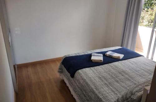 Jardim das Americas Apartment | Casa Curitiba 120m² (1 Suíte e 2 Quartos) com garagem em condomínio