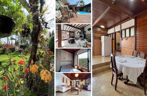 Balneario Florida House | Casa de Praia a 150m da praia com Conforto Total Ar-Condicionado, Enxoval, Wi fi e Piscina Privativa