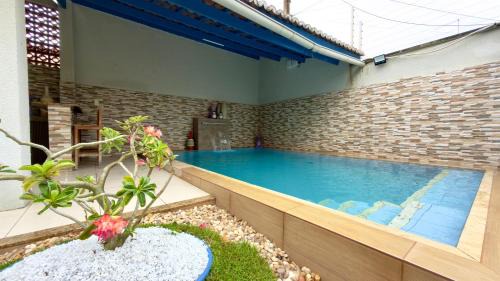 Caponga House | Casa Paraíso Caponga, 50 m da praia, duplex com piscina