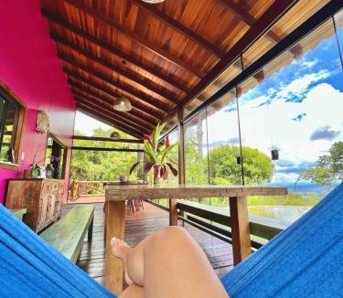 Brasilia House | Casa Rosa - Paraíso na Natureza piscina natural, Wi-Fi - 25 minutos do centro
