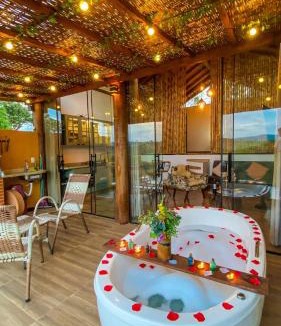 Cunha Ski Chalet | Chalé Arara super Luxo
