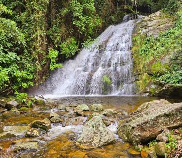 Nova Friburgo House | Chalé da Cachoeira - Cachoeira particular dentro da hospedagem