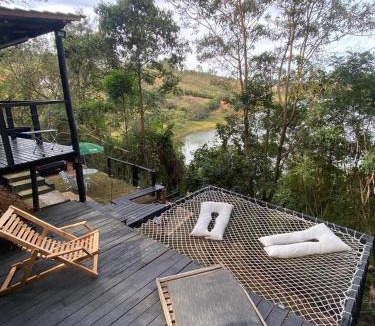 Paraibuna House | Chalé da lagoa