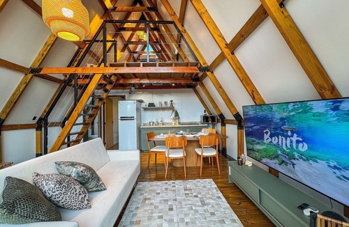 Bonito Ski Chalet | Chalé Folk Village Moderno com jacuzzi
