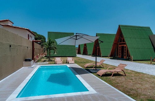 Bela Vista Ski Chalet | Chalé moderno e aconchegante em Itacimirim 02