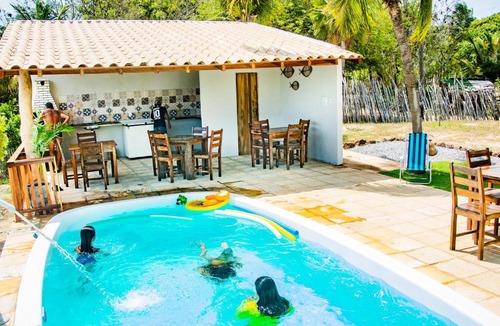 Ponta do Anel Cabin | Chalés Canto do mangue praia do Macapá Luís Correia litoral do Piauí Brasil