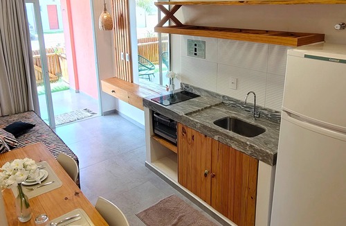 Sao Miguel de Touros Ski Chalet | Chalet near the beach, with kitchen and balcony with hammock. Couples and families with children