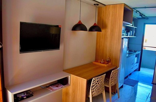 Jaguaruna Apartment | Charming 1-bedroom apartment steps to the Beach Jaguaruna with AC