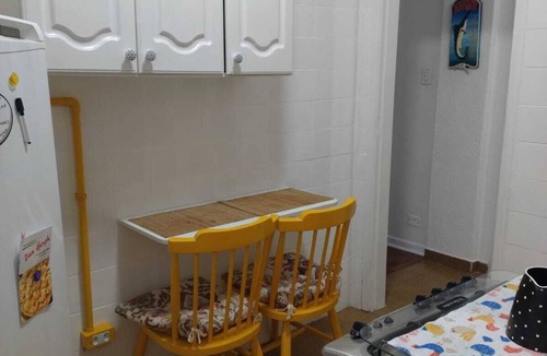 Jose Menino Apartment | Charming apartment in front of José Menino beach in Santos.