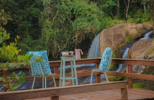 Conceicao dos Ouros Ski Chalet | Charmoso Chalé com Cascata exclusiva no Sul de Minas Gerais