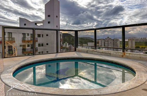 Asturias Apartment | Cobertura Triplex - Piscina Privativa - Vista Mar