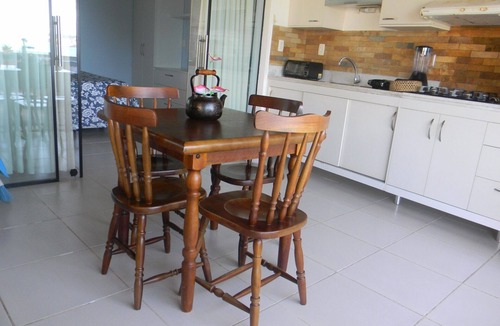 Ponta Negra Apartment | CocoBeachNat 5A. 120 sq m beachfront. 2 Suites. Feet in the sand. Unforgettable vacation!