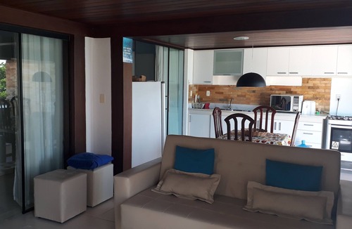 Ponta Negra Apartment | CocoBeachNat 5A. 120 sq m beachfront. 2 Suites. Feet in the sand. Unforgettable vacation!