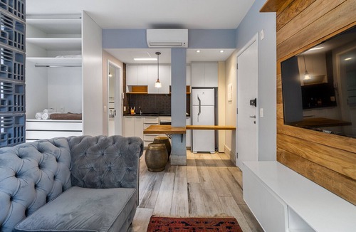 Consolacao Apartment | COMPLETE STUDIO ON THE MOST CHARMING STREET IN THE CENTER OF SP