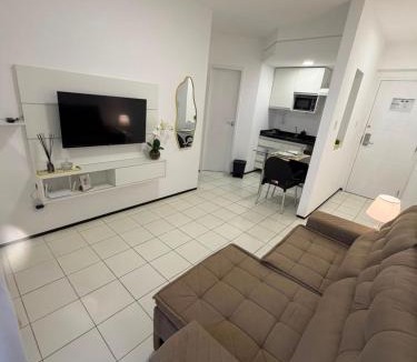 Sao Luis Apartment | Condomínio Biarritz, excelente localização ao lado da litorânea
