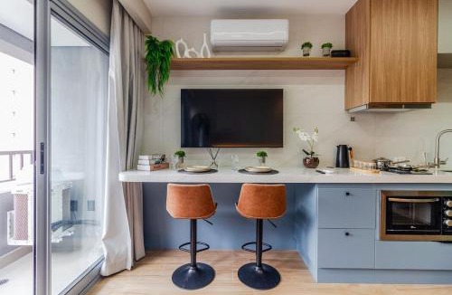 Vila Olimpia Apartment | Confortável e luxuoso na Vila Olimpia - Próximo ao JK Iguatemi