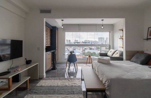 Guarulhos City Centre Apartment | Contemporary Studio - GRU